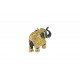buy gold electro plating elephant statue - 5 x 5.5 inch
