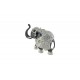 buy silver electro plating elephant statue - 5 x 5.5 inch