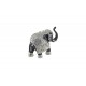 buy silver electro plating elephant statue - 5 x 5.5 inch